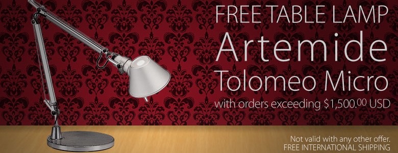 Free Artemide Tolomeo Micro Table Lamp